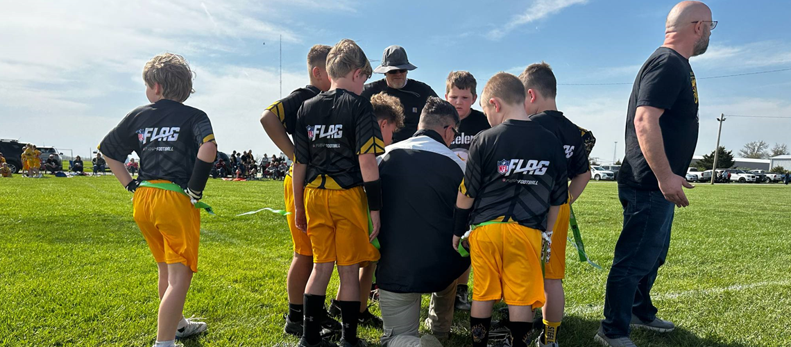 Join the Fun with NFL FLAG Steel Curtain Football... Learn, Bond, and Have a Blast!